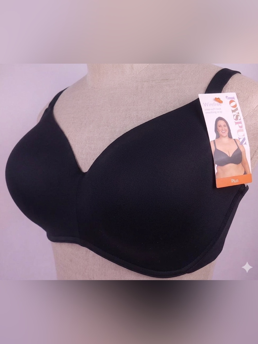 Joyspun Plus  Wireless T Shirt Bra Size 42 D NWT set of 2